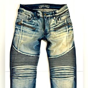 Brand New Men’s Robins Jean Size 29 Biker Style R50254 No Tags